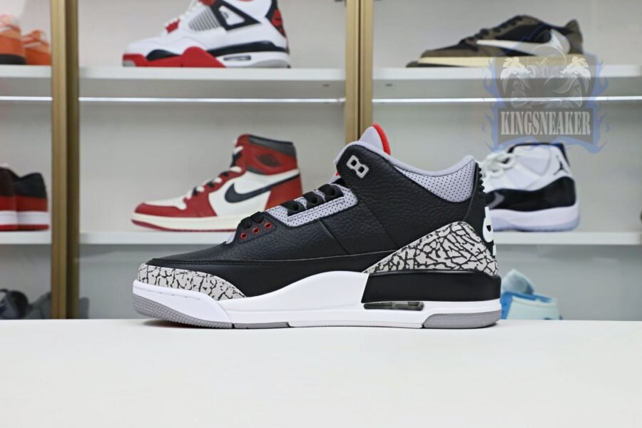 Jordan Air Jordan 3 retro blackcement  2018（854262-001）