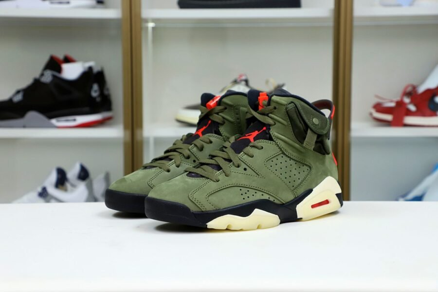 TRAVIS SCOTT X AIR JORDAN 6 RETRO 'OLIVE'