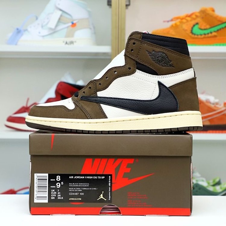 TRAVIS SCOTT X AIR JORDAN 1 RETRO HIGH OG 'MOCHA'