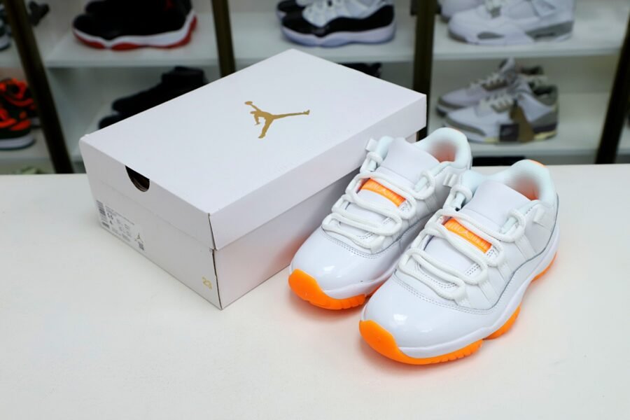 WMNS AIR JORDAN 11 RETRO LOW 'BRIGHT CITRUS'