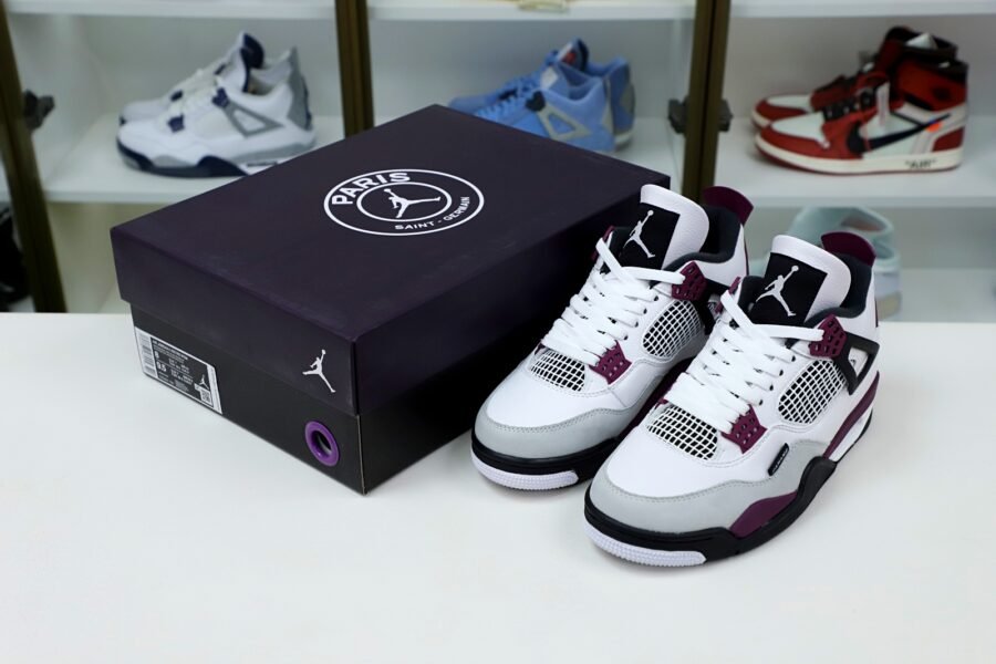 AIR JORDAN PARIS SAINT-GERMAIN X AIR JORDAN 4 RETRO 'BORDEAUX'