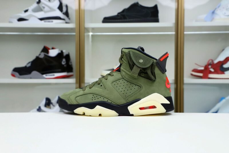 TRAVIS SCOTT X AIR JORDAN 6 RETRO 'OLIVE'