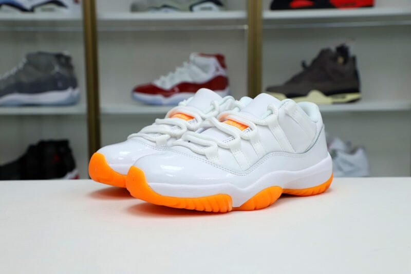 WMNS AIR JORDAN 11 RETRO LOW 'BRIGHT CITRUS'