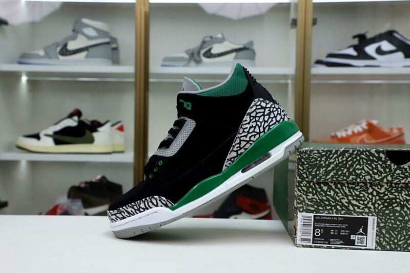 AIR JORDAN 3 PINE GREEN