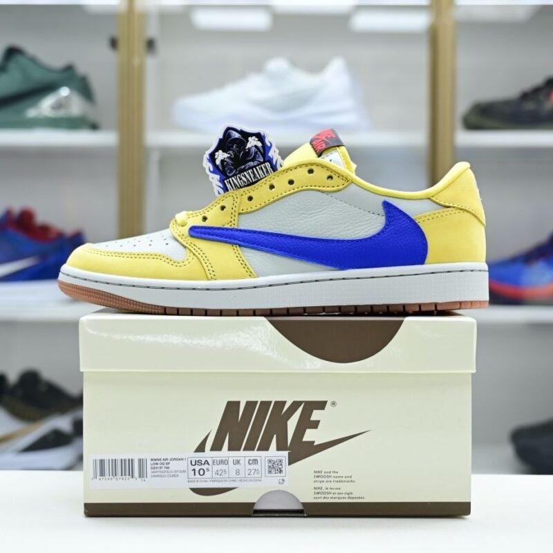 Travis Scott x Jordan Air Jordan 1Low Canary