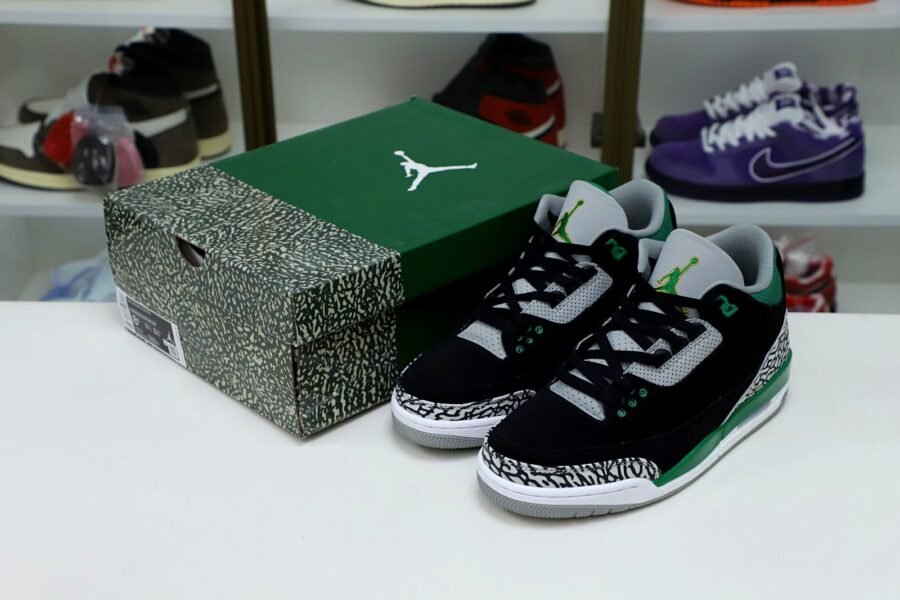 AIR JORDAN 3 PINE GREEN