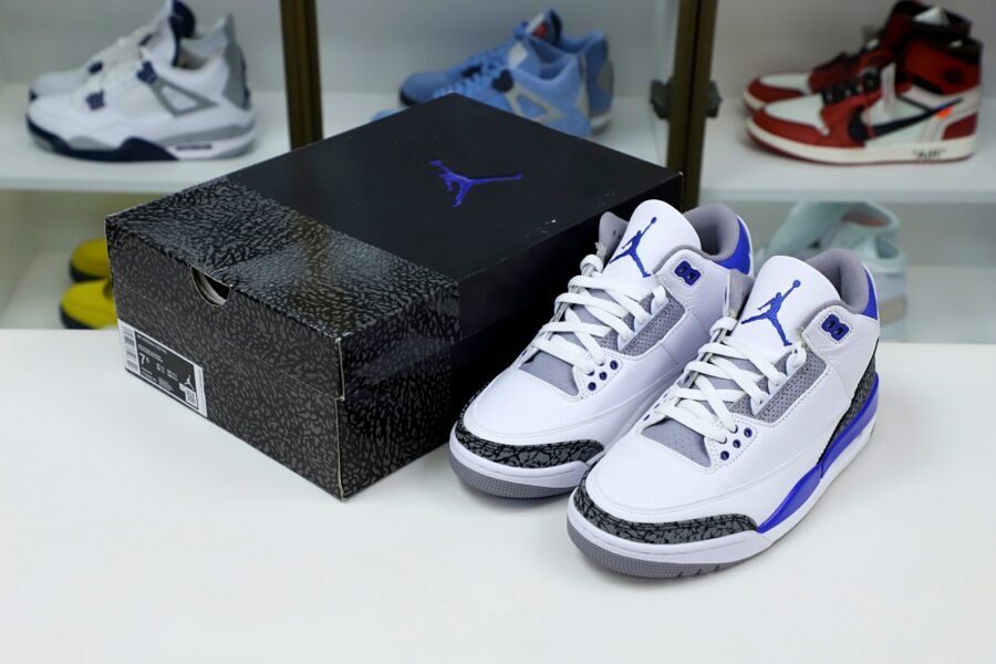 AIR JORDAN 3 RETRO 'RACER BLUE' (CT8532-145)